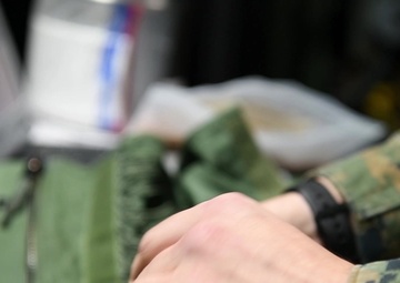 VMFA(AW) 224 Flight equipment technicians maintain gear