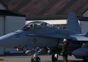 VMFA(AW) 224 participates in ATR at Misawa Air Base (B-Roll)