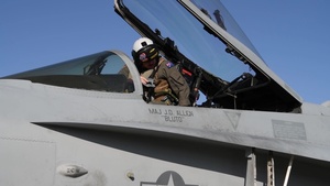 Ready for flight | VMFA(AW)-224 Marines take-off for flight training
