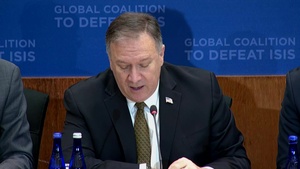 Secretary of State Pompeo Remarks at the Global Coalition to Defeat ISIS Small Group Ministerial