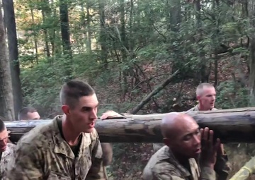 Noah Furbush participates Montford Point Challenge at Marine Corps Officer Candidates School (Part 1)