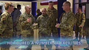 Maj. Gen. Weatherington Visits Goodfellow