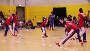 Harlem Globetrotters Visit USAG Ansbach