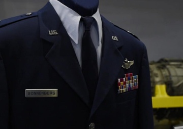 MAPS Air Museum Dedicates F-16 to Fallen Stinger (NO TITLES OR GRAPHICS)