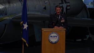 MAPS Air Museum Dedicates F-16 to Fallen Stinger (Full Ceremony)