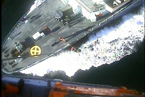 Coast Guard medevacs Canadian sailor in Puget Sound
