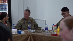 Air Force Chief of Staff Gen. David Goldfein visits Airmen at Al Dhafra Air Base
