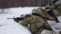 Commandos endure icy platoon live fire training