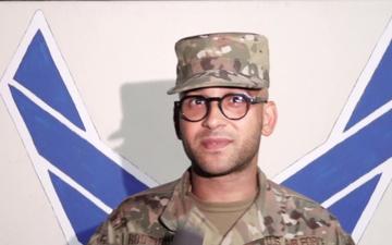 STRINGER: Al Dhafra Airmen send Thanksgiving greeting back home