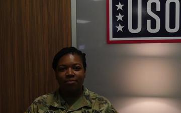 Pfc. Rashanah Gaddy - Holiday Shoutouts