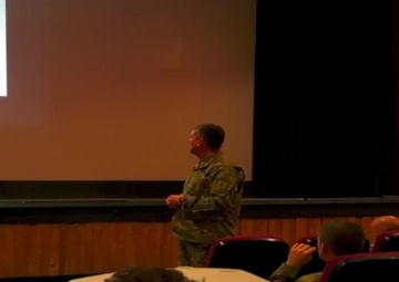 Talent Management Symposium presented by Major General Joseph McGee