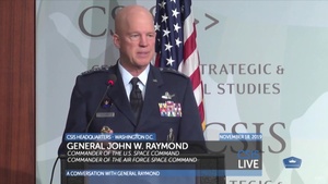 Spacecom Commander Speaks at CSIS