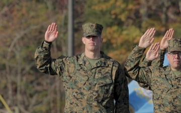 Noah Furbush graduates from Marine Corps Officer Candidates School