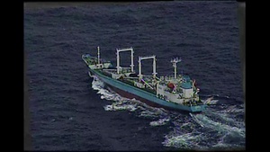 USCGC Stratton (WMSL 752) conducts Scan Eagle operations in Pacific