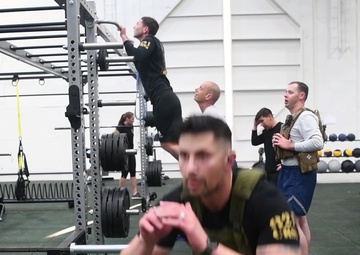 821 CRG honors fallen Sailor by completing the 'Murph'