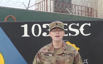 1LT Tabitha Nessel Holiday Greetings