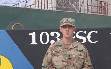 SPC Bret Nyquest, Des Moines, IA Thanksgiving Greeting