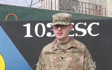 SPC Brian Rasmussen, Jefferson, IA Holiday Greetings