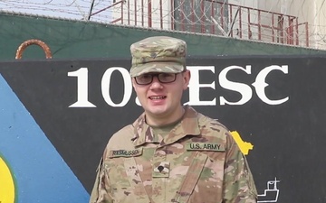 SPC Brian Rasmussen, Jefferson, IA Thanksgiving Greeting