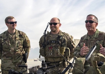 SecAF, CSAF visit Bagram to thank Airmen