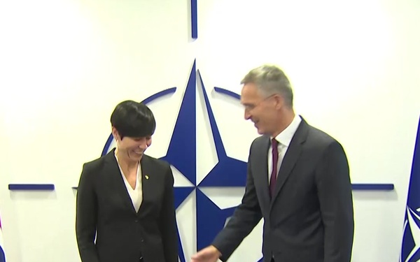 NATO Secretary General bilateral meeting with Norwegian Minister of Foreign Affairs
