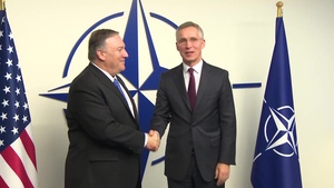 NATO Secretary General bilateral meeting with United States Secretary of State