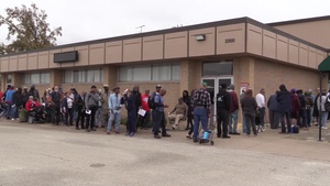 136 AW Members Support Homeless Veterans Stand Down