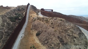 San Diego Primary and Secondary Border Barrier - Border Wall (without Titles)