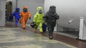 Oklahoma National Guard unit cross trains with Midwest City Fire Department
