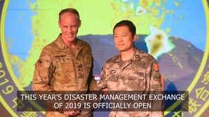 Disaster Management Exchange 2019 Kickoff