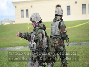 Andersen conducts exercise Sling Stone