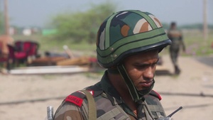 Tiger TRIUMPH: Indian and U.S. troops bring HA/DR assets ashore