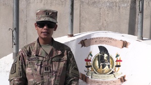 CPT Ayesha Hosein Holiday Shoutout