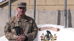 SFC Nicholas Davis Holiday Shoutout