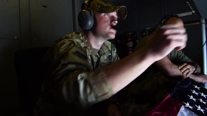 KC-10 Extender Aircrew conducts Aerial refueling