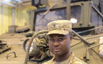 Holiday season shout out: Spc. Karimu Walker