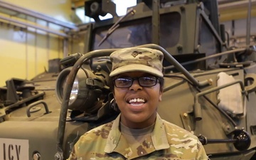 Holiday season shout out: Spc. Kala White