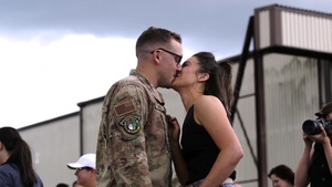 493rd Fighter Squadron Homecoming B-Roll
