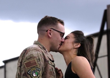 493rd Fighter Squadron Homecoming B-Roll