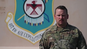MSgt Gladue Holiday Greeting, ND