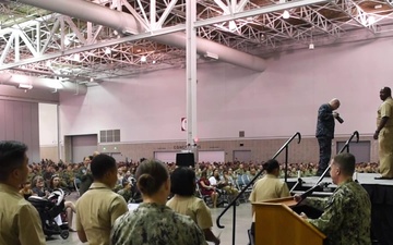 USS George Washington Petty Officer Frocking Ceremony