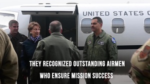 SecAF and CSAF visit Ramstein