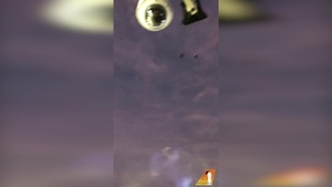 F-16s fly over Rams Vs. Ravens football game