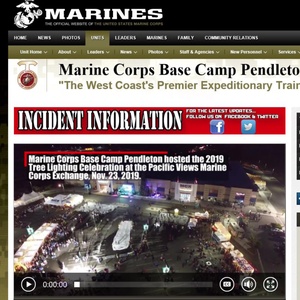 Camp Pendleton Incident Information