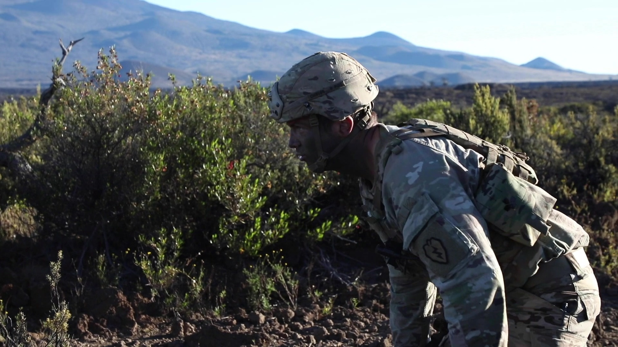 The 2nd Infantry Brigade Combat Team, 25th Infantry Division, conducted a Fire Support Coordination Exercise that enabled fire integration across the Brigade and ensured Soldiers abilities to call in lethal effects on target at Pohakuloa Training Area on Hawaii Island. 2IBCT also executed a Fires Effects Demonstration that included a Mine Clearing Line Charge, Bangalore breach, 155mm howitzer fires, AH-64 Apache Helicopters providing close air support, and more. Junior leaders received up close and personal experience with fires effects to better equip them for today’s modern battlefield.