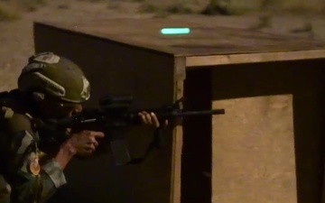 Iraqi Special Forces night live fire