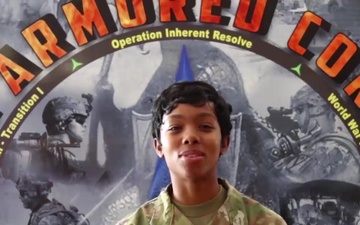 Pfc. Maya Frazier Shoutout to Ohio State Football team