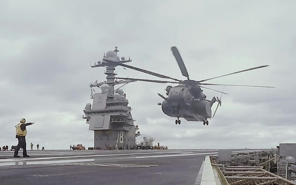 CH-53 Landing