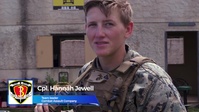 Cpl. Hannah Jewell, Team Leader, Combat Assault Company