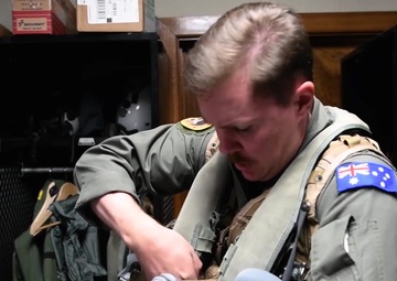 Royal Australian Air Force pilot describes flying with VMFA(AW) 224